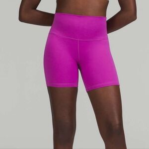 Lululemon Align High Rise Short 6in Vivid Plum Size 4 Style W7BRWS